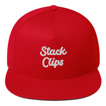 Load image into Gallery viewer, Stack Clips Flat Bill Cap