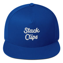 Load image into Gallery viewer, Stack Clips Flat Bill Cap