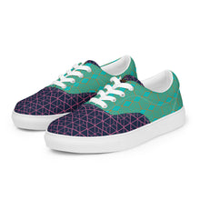 Load image into Gallery viewer, Women’s Geometric Canvas Shoes