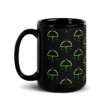 Load image into Gallery viewer, HGC Logo Black Glossy Mug
