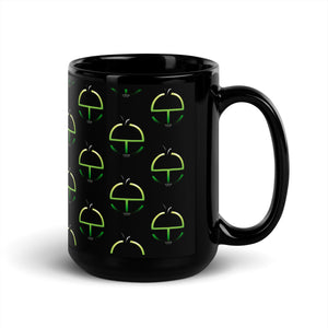 HGC Logo Black Glossy Mug