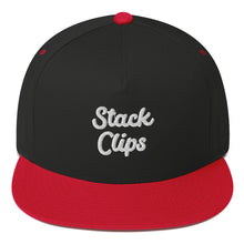 Load image into Gallery viewer, Stack Clips Flat Bill Cap
