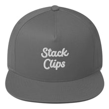 Load image into Gallery viewer, Stack Clips Flat Bill Cap
