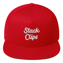 Load image into Gallery viewer, Stack Clips Flat Bill Cap
