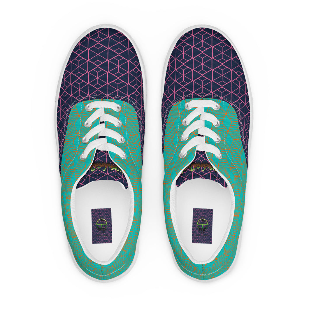 Women’s Geometric Canvas Shoes