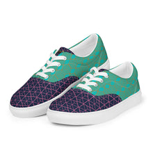 Load image into Gallery viewer, Women’s Geometric Canvas Shoes
