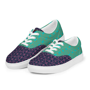 Women’s Geometric Canvas Shoes