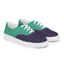 Load image into Gallery viewer, Women’s Geometric Canvas Shoes
